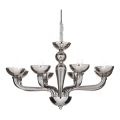 Ideal Lux - Kattokruunu ketjussa CASANOVA 8xE14/40W/230V halkaisija 88 cm harmaa