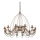 Ideal Lux - Kattokruunu ketjussa CORTE 12xE14/40W/230V halkaisija 95 cm kupari