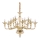 Ideal Lux - Kattokruunu ketjussa DANIELI 12xE14/40W/230V halkaisija 94 cm messinki