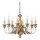 Ideal Lux - Kattokruunu ketjussa FIRENZE 8xE14/40W/230V halkaisija 64 cm kulta