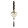 Ideal Lux - Kattokruunu ketjussa HAREM 1xE27/42W/230V halkaisija 16,5 cm messinki