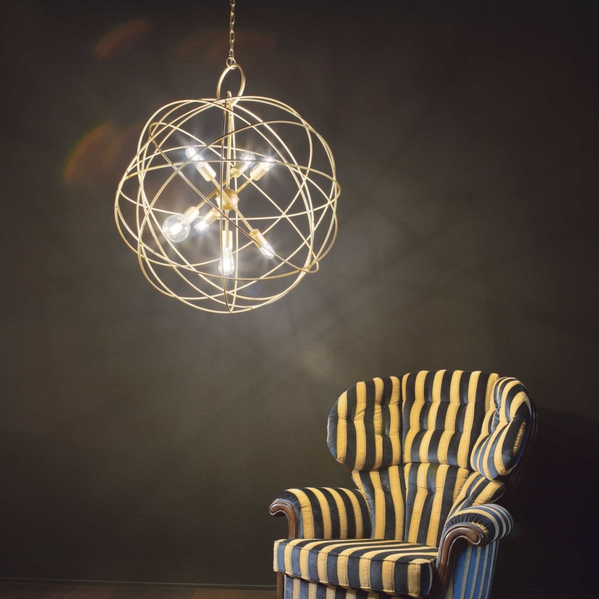 Ideal Lux - Kattokruunu ketjussa KONSE 7xE27/60W/230V