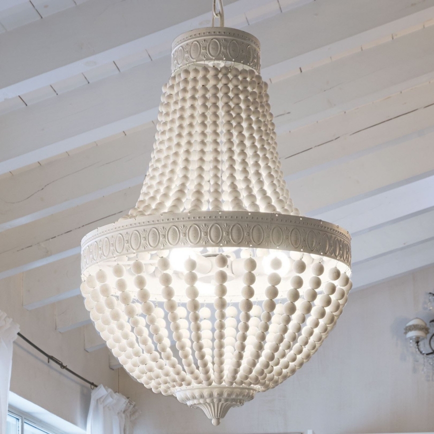 Ideal Lux - Kattokruunu ketjussa MONET 6xE14/40W/230V halkaisija 50 cm hamppu/valkoinen