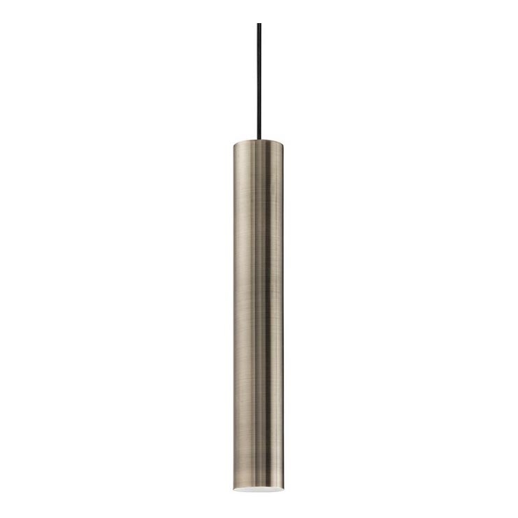 Ideal Lux - Kattokruunu narulla 1xGU10/28W/230V pronssi