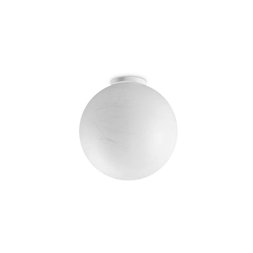 Ideal Lux - Kattovalo CARTA 1xE27/25W/230V halkaisija 30 cm valkoinen