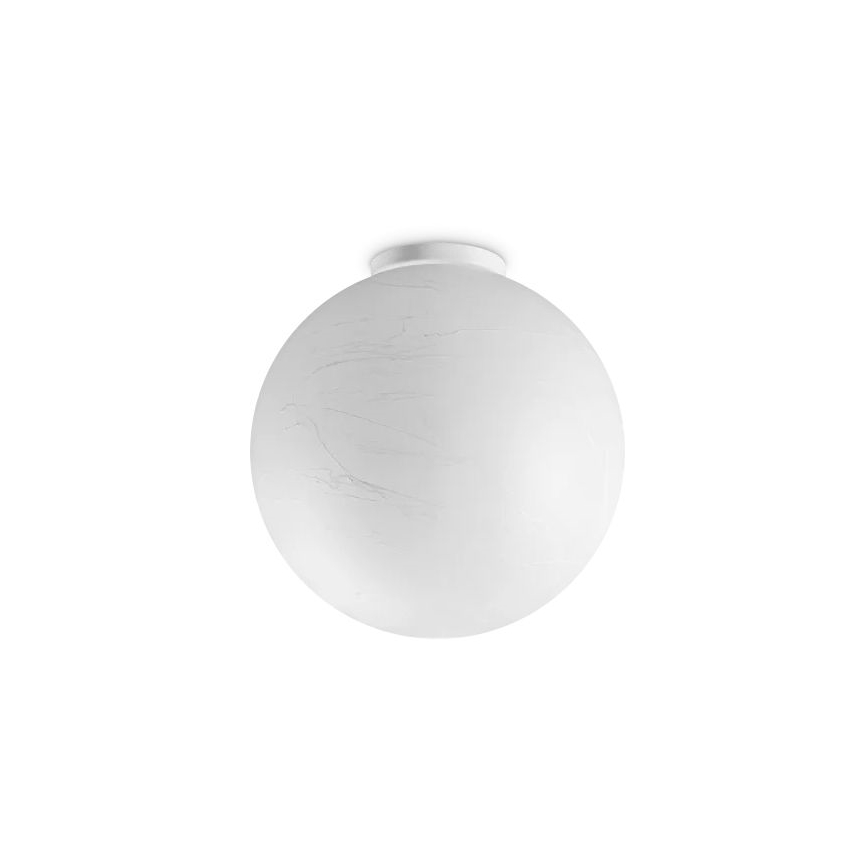Ideal Lux - Kattovalo CARTA 1xE27/25W/230V halkaisija 40 cm valkoinen