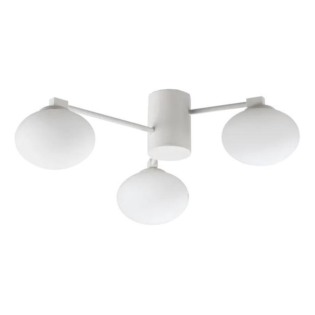 Ideal Lux - Kiinteä LED-kattokruunu HERMES 3xG9/3W/230V halkaisija 60 cm valkoinen