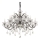 Ideal Lux - Kristalli-ketjukattokruunu COLOSSAL 15xE14/40W/230V halkaisija 95 cm harmaa/kiiltävä kromi