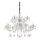 Ideal Lux - Kristalli-ketjukattokruunu CONTINENTAL 12xE14/40W/230V halkaisija 86 cm läpinäkyvä