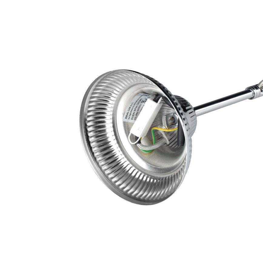 Ideal Lux - Kristalli-ketjukattokruunu DUBAI 24xE14/28W/230V halkaisija 80 cm kiiltävä kromi