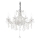 Ideal Lux - Kristalli-ketjukattokruunu NAPOLEON 8xE14/40W/230V halkaisija 67 cm kromi