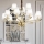 Ideal Lux - Kristalli-ketjukattokruunu PEGASO 12xE14/28W/230V halkaisija 102 cm kulta