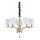 Ideal Lux - Kristalli-ketjukattokruunu PEGASO 5xE14/28W/230V halkaisija 72 cm kulta