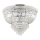 Ideal Lux - Kristallikattovalaisin DUBAI 24xE14/28W/230V halkaisija 78 cm kiiltävä kromi