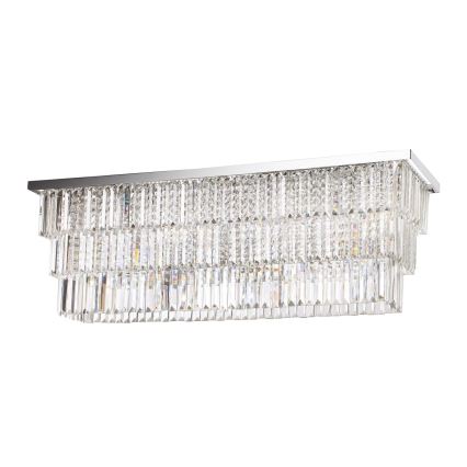 Ideal Lux - Kristallikattovalaisin MARTINEZ 8xE14/40W/230V