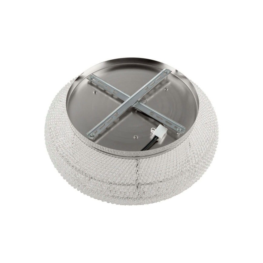 Ideal Lux - Kristallikattovalaisin PASHA 10xE14/40W/230V halkaisija 55 kiiltävä kromi