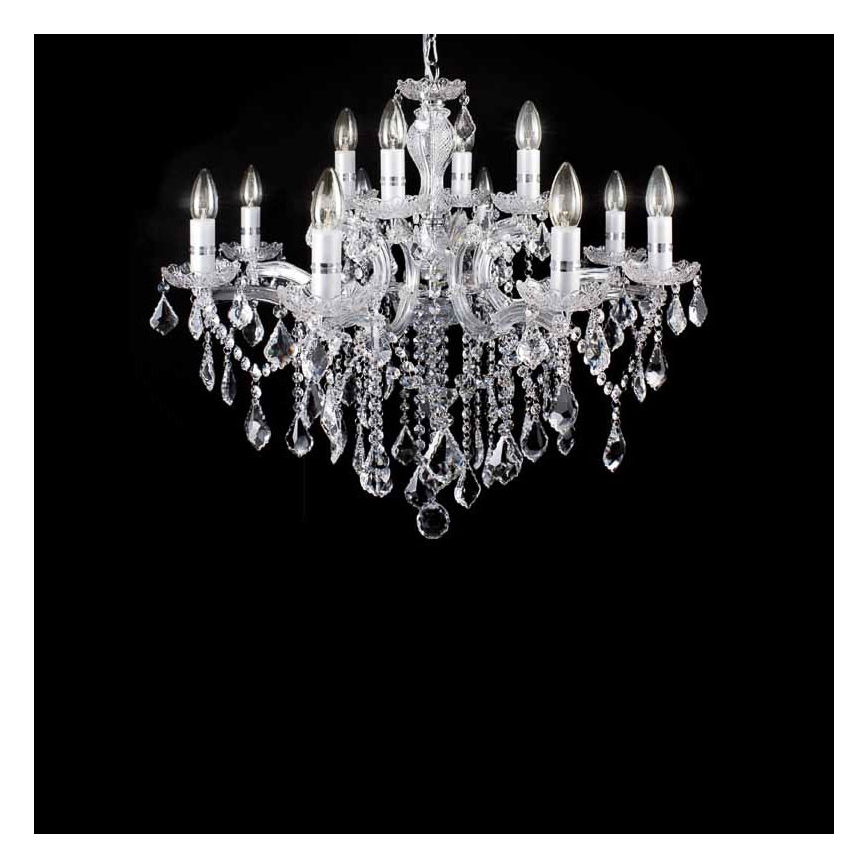 Ideal Lux - Kristallikruunu 12xE14/40W/230V