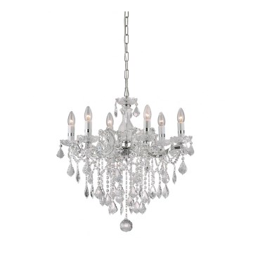 Ideal Lux - Kristallikruunu  6xE14/40W/230V
