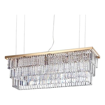 Ideal Lux - Kristallikruunu johdossa MARTINEZ 8xE14/40W/230V