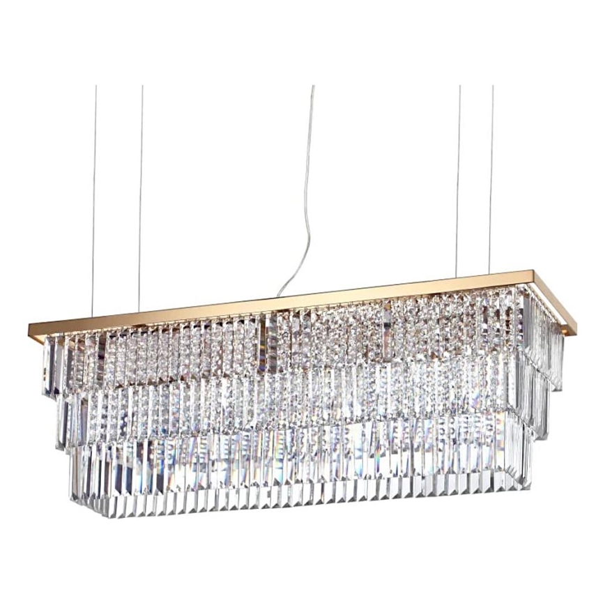 Ideal Lux - Kristallikruunu johdossa MARTINEZ 8xE14/40W/230V