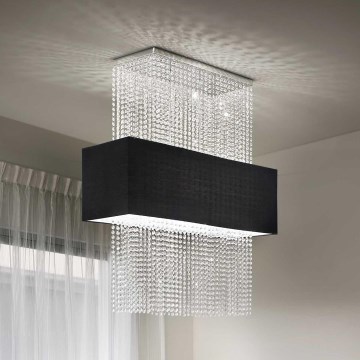 Ideal Lux - Kristallikruunu johdossa PHOENIX 5xE27/60W/230V