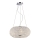 Ideal Lux - Kristallikruunu PASHA 10xE14/40W/230V halkaisija 55 cm kiiltävä kromi