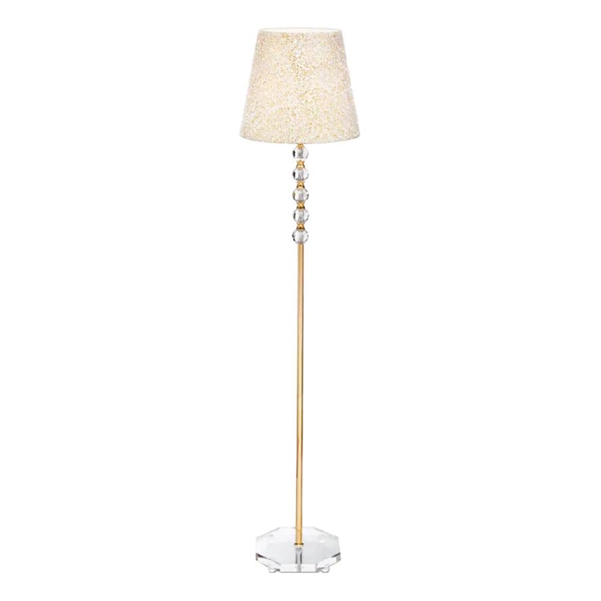 Ideal Lux - Kristallilattiavalaisin QUEEN 1xE27/60W/230V kulta