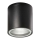 Ideal Lux - Kylpyhuoneen kohdevalo GUN 1xGU10/28W/230V IP44 musta