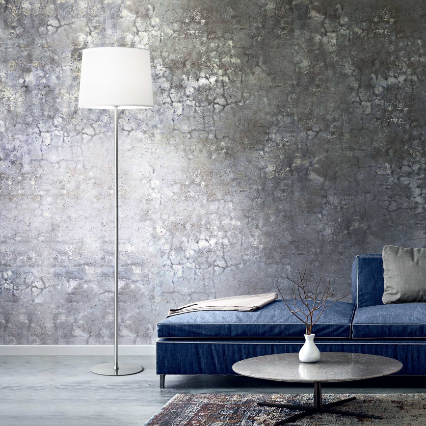 Ideal Lux - Lampun jalka SETTI UP 1xE27/42W/230V kiiltävä kromi
