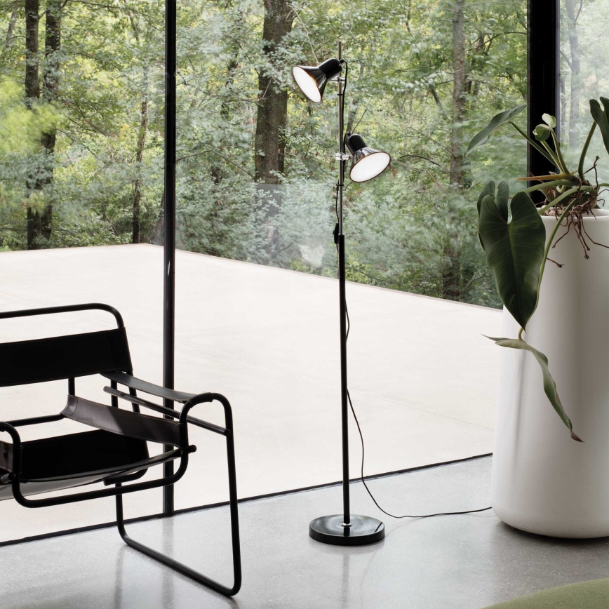 Ideal Lux - Lattialamppu 2xE27/60W/230V