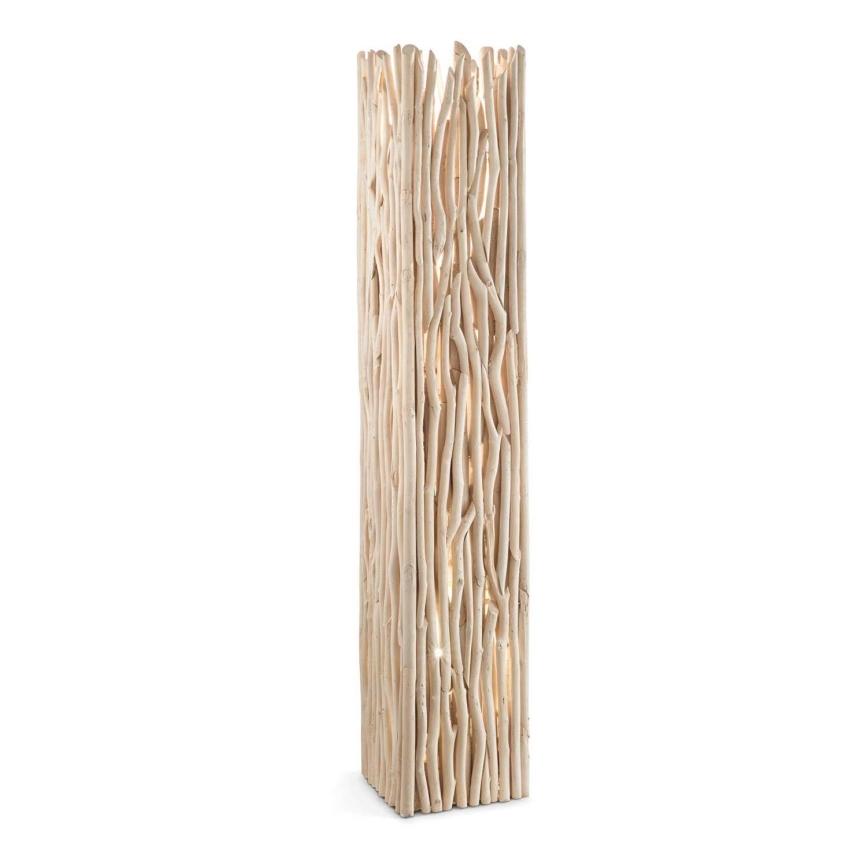 Ideal Lux - Lattialamppu DRIFTWOOD 2xE27/60W/230V guava