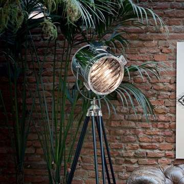 Ideal Lux - Lattialamppu KRAKEN 1xE27/60W/230V