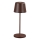 Ideal Lux - LED Himmennettävä kosketus ulko pöytävalaisin CUTE LED/2,5W/3,7V USB 2200-2700K IP65 ruskea