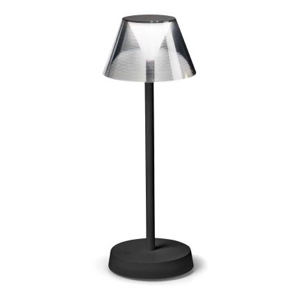 Ideal Lux - LED Himmennettävä kosketuslamppu LOLITA LED/2,8W/5V IP54 musta