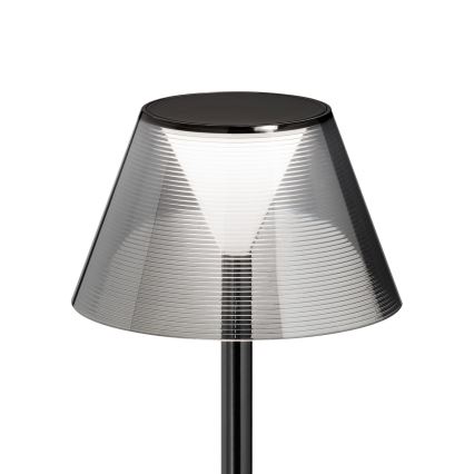 Ideal Lux - LED Himmennettävä kosketuslamppu LOLITA LED/2,8W/5V IP54 musta