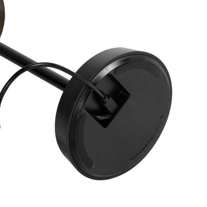 Ideal Lux - LED Himmennettävä kosketuslamppu LOLITA LED/2,8W/5V IP54 musta