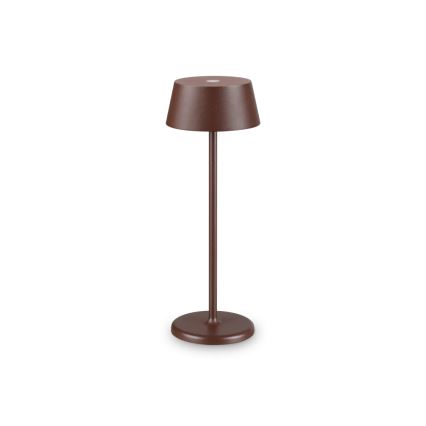 Ideal Lux - LED Himmennettävä kosketus ulko lamppu PURE LED/1,5W/3,7V CRI 90 IP54 ruskea