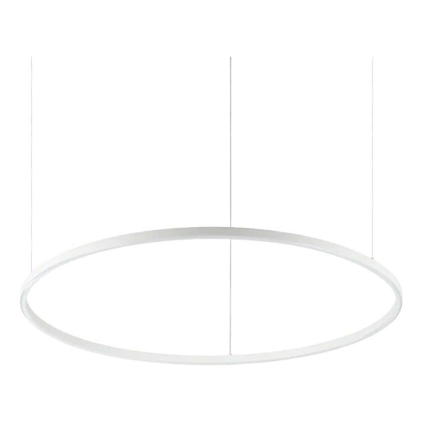 Ideal Lux - LED-himmennettävä riippuvalaisin kaapelilla ORACLE SLIM LED/42W/230V 3000K CRI 90 Ø 90 cm, valkoinen