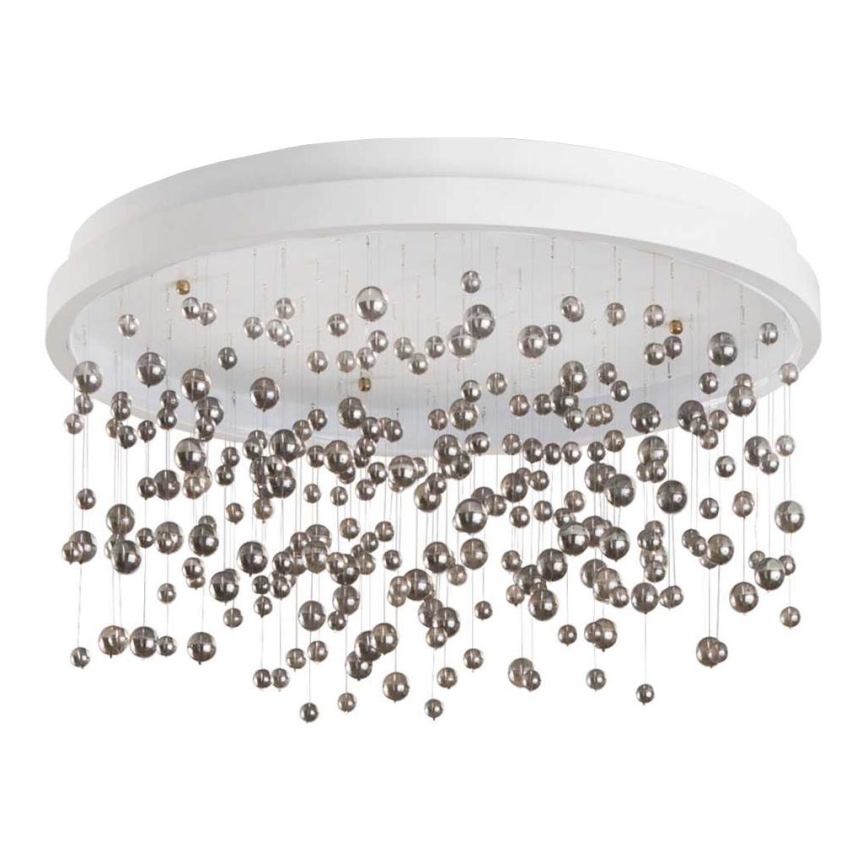 Ideal Lux - LED-himmennyskattokruunu ARMONY LED/48W/230V CRI 90 halkaisija 50 cm valkoinen