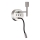 Ideal Lux - LED Joustava lamppu telineen kanssa SETTI UP 1xE27/42W + LED/3W/230V CRI 90 USB kiiltävä kromi