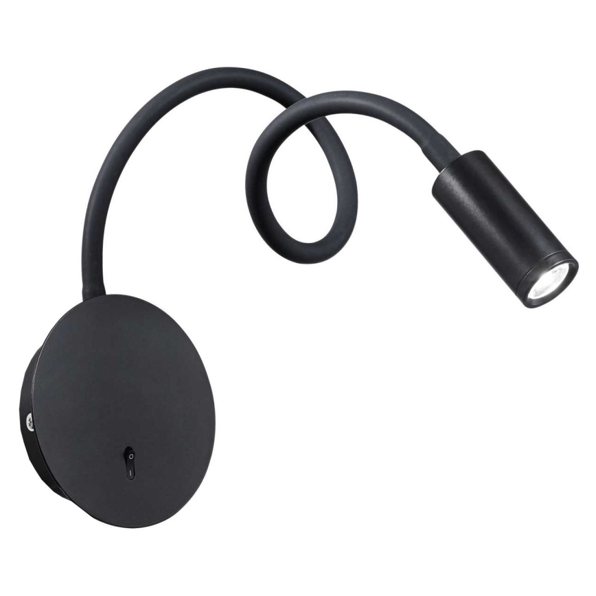 Ideal Lux - LED Joustava pieni lamppu FOCUS LED/3,5W/230V CRI 90 musta