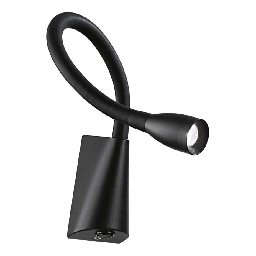 Ideal Lux - LED Joustava pieni lamppu GOOSE LED/3W/230V CRI 90 musta