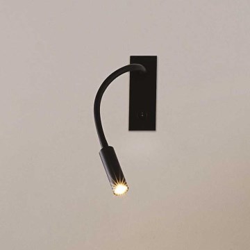 Ideal Lux - LED Joustava pieni lamppu IO LED/3W/230V CRI 90 musta