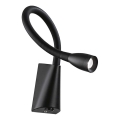 Ideal Lux - LED Joustava pöytävalaisin GOOSE LED/3W/230V CRI 90 musta