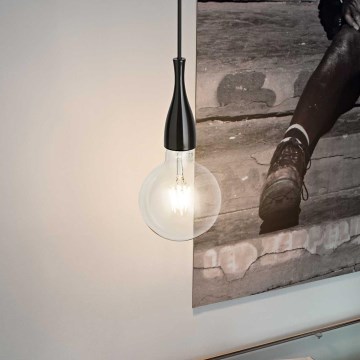 Ideal Lux - LED-kattokruunu johdossa 1xE27/8W/230V
