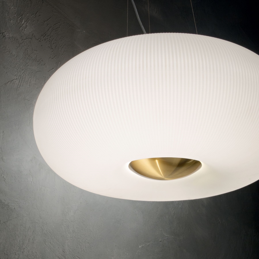 Ideal Lux - LED-kattokruunu johdossa ARIZONA 3xGX53/9W/230V halkaisija 40 cm valkoinen