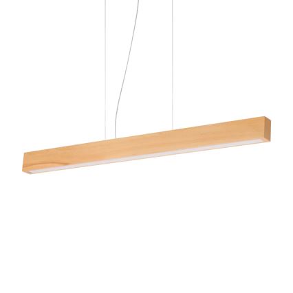 Ideal Lux - LED-kattokruunu johdossa CRAFT LED/32W/230V CRI 90 pyökki