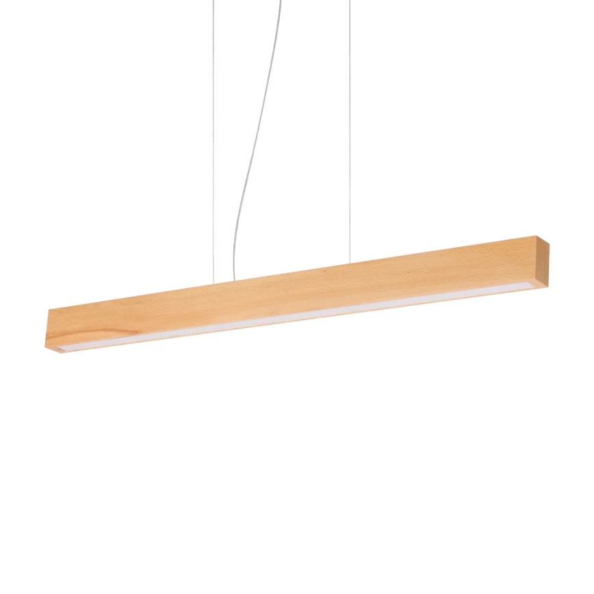 Ideal Lux - LED-kattokruunu johdossa CRAFT LED/32W/230V CRI 90 pyökki