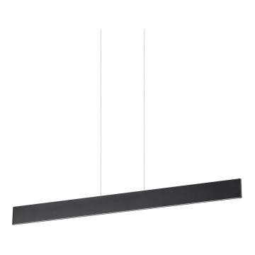 Ideal Lux - LED-kattokruunu johdossa DESK LED/32W/230V 102,5 cm CRI 90 musta