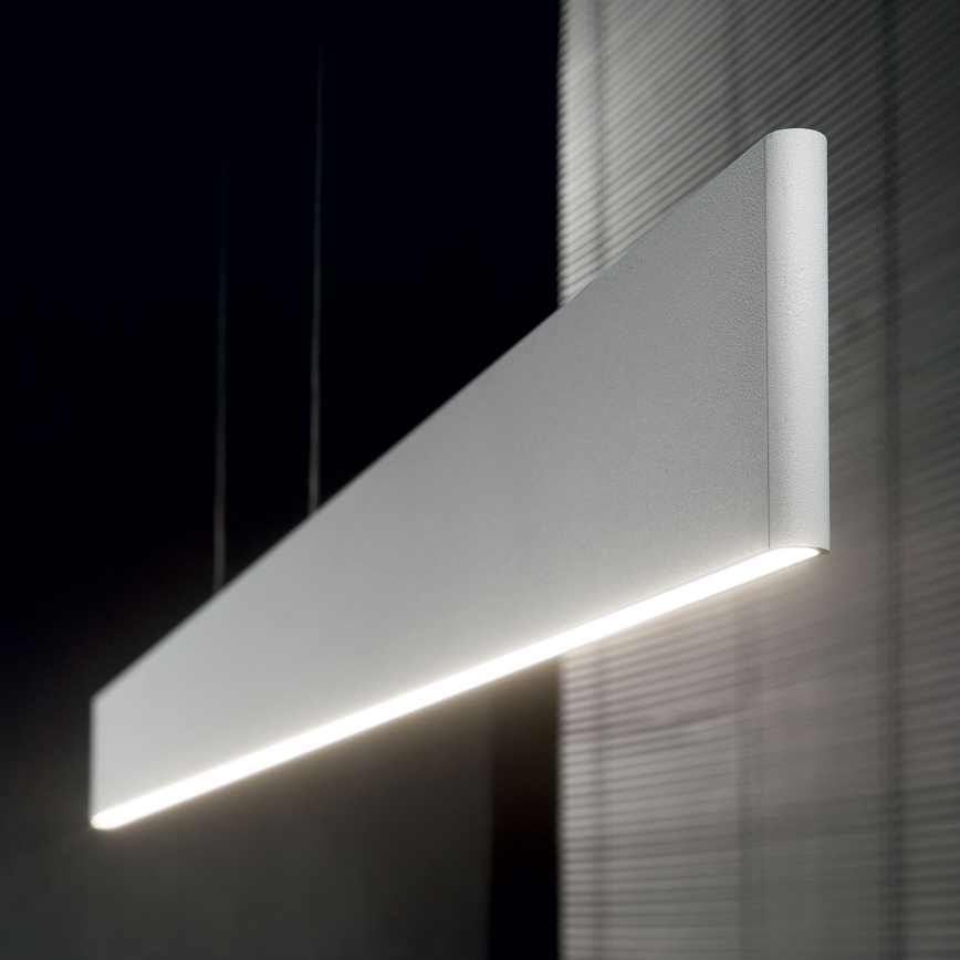 Ideal Lux - LED-kattokruunu johdossa DESK LED/32W/230V 102,5 cm CRI 90 valkoinen
